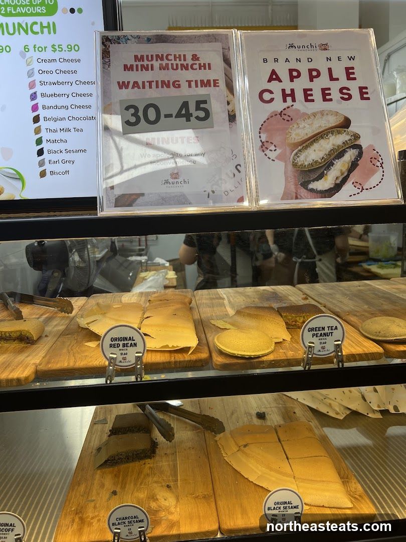 Munchi Pancakes Display