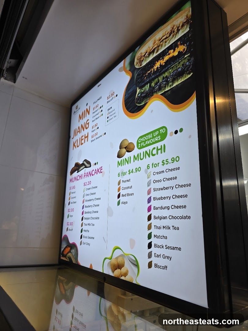 Min Jiang Kueh Menu