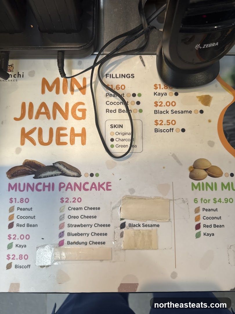 Min Jiang Kueh Menu