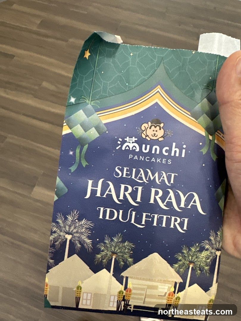 Unchi Pancakes Hari Raya Packaging