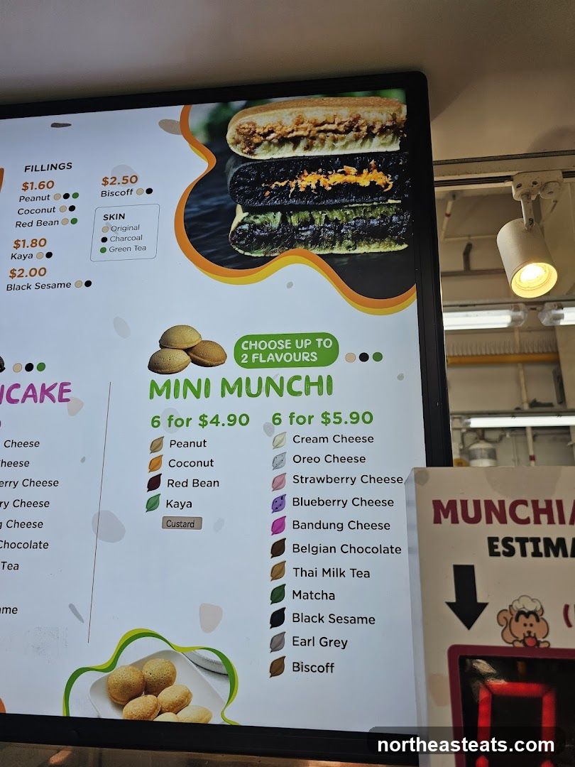 Mini Munchi Menu