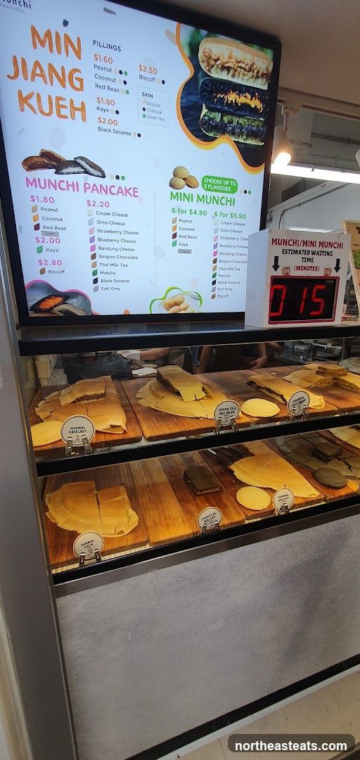 Min Jiang Kueh & Munchi Pancake Menu