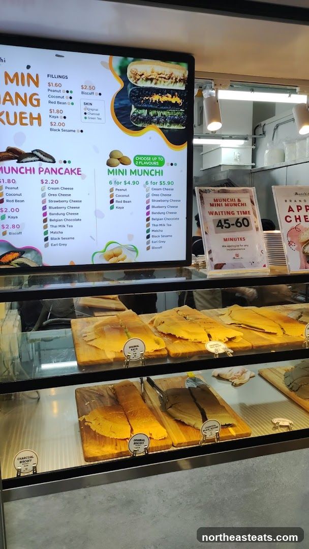 Munchi Pancake & Mini Munchi Menu