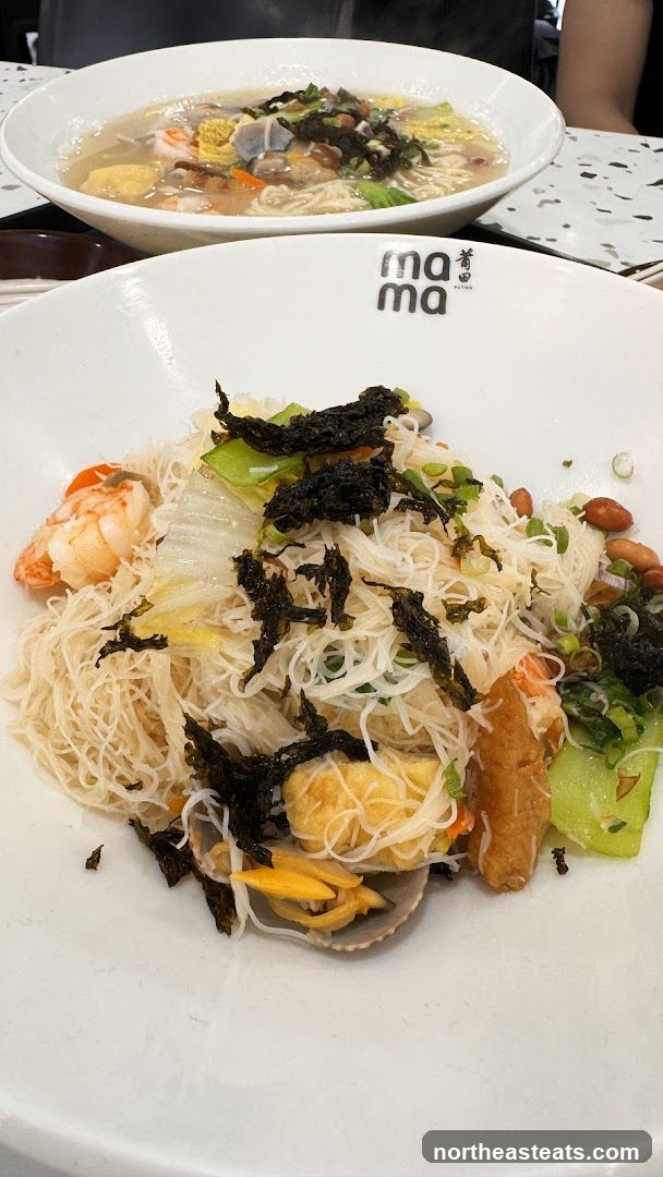Noodles with Seafood