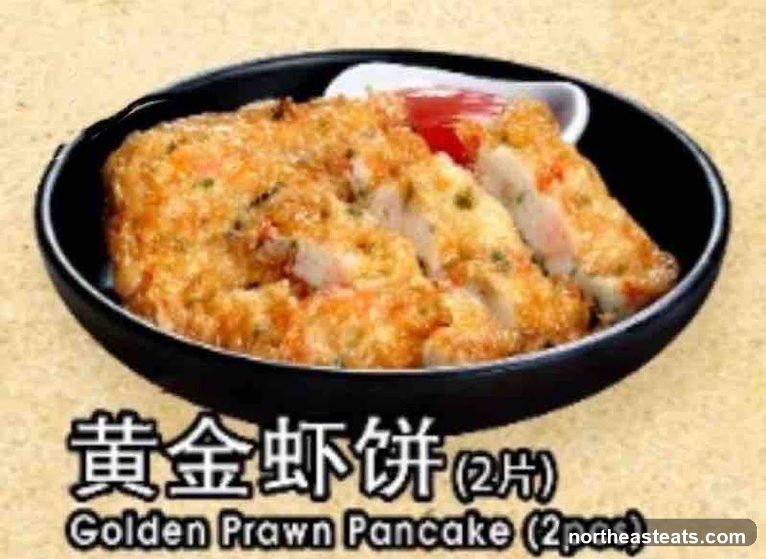 Golden Prawn Pancake