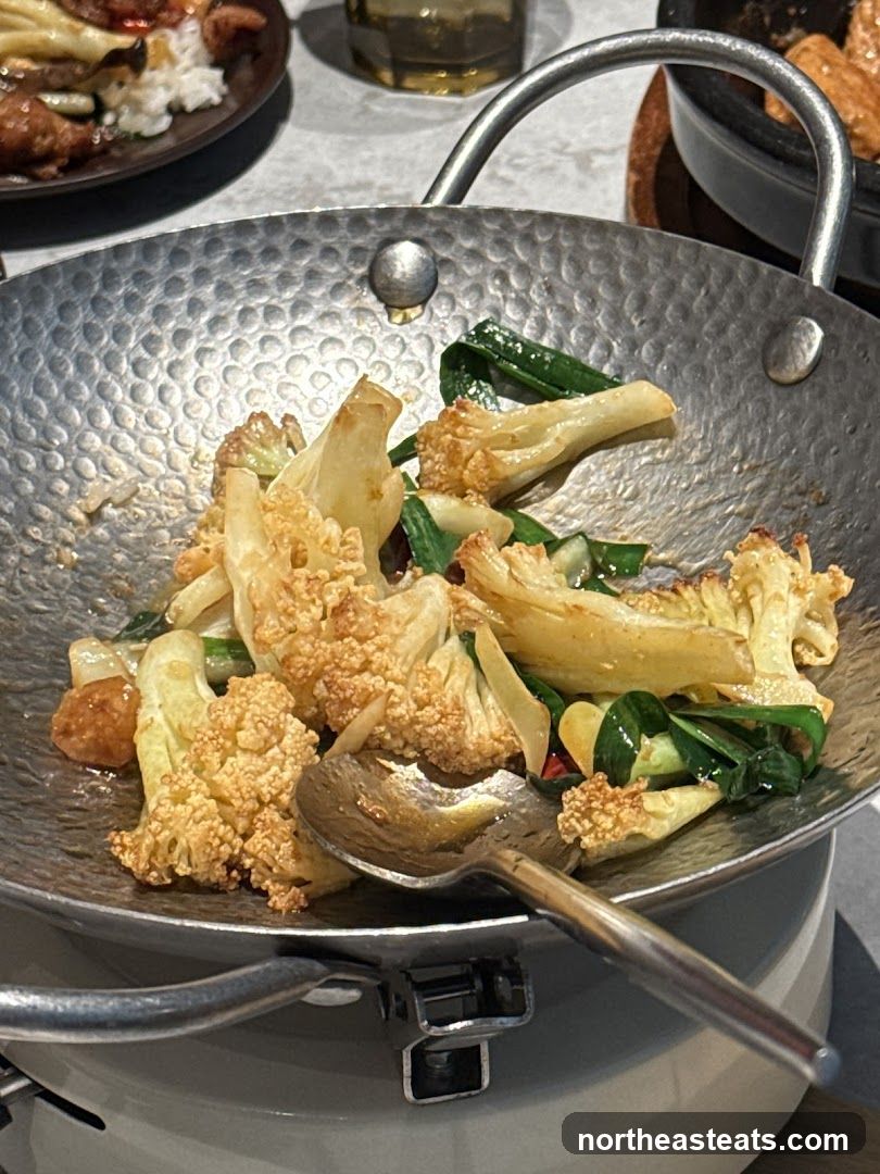 Roasted Cauliflower Dish