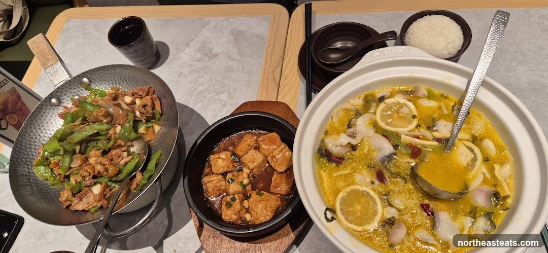 Chinese Food Spread