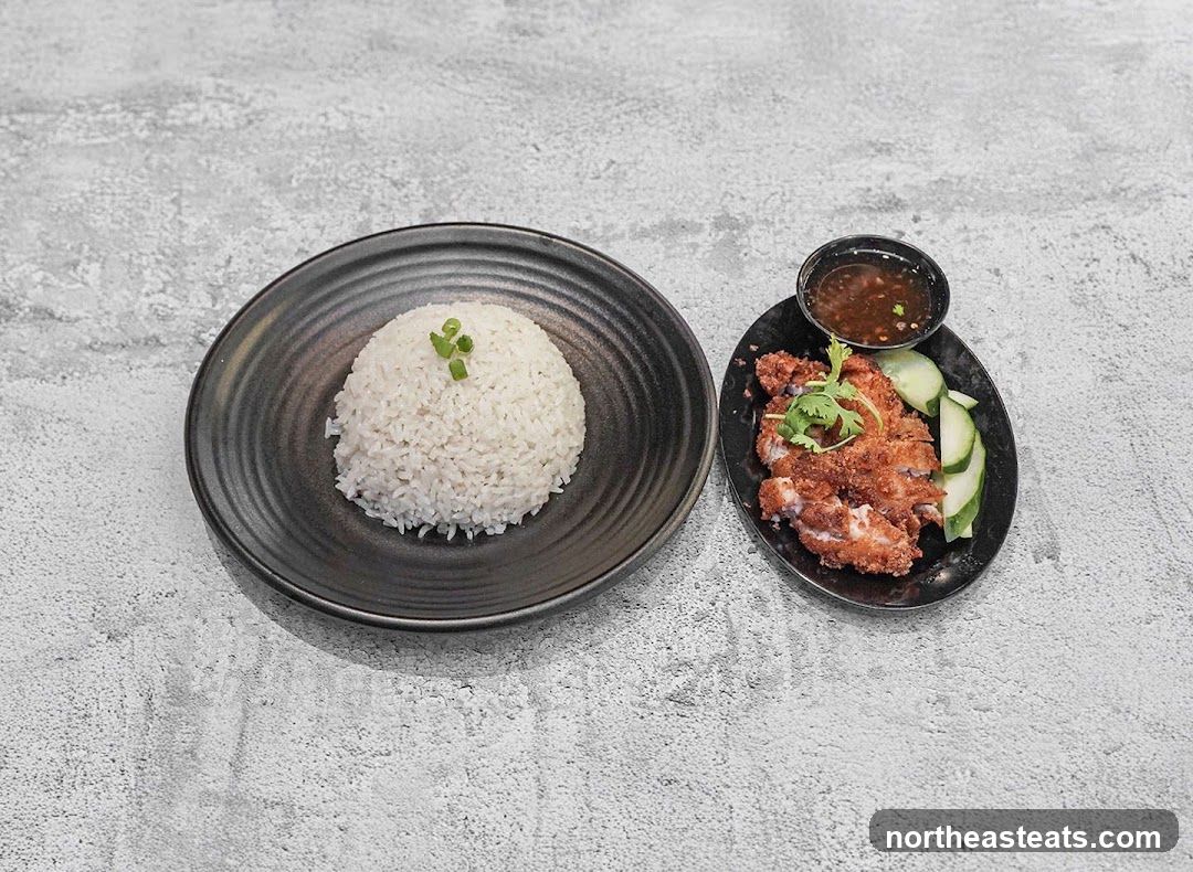 Fried Chicken with Rice