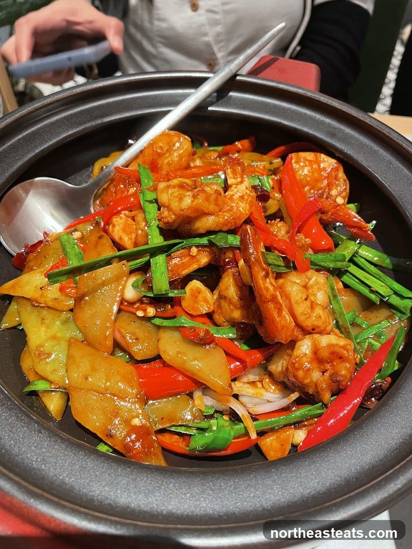 Spicy Shrimp and Vegetable Stir-fry