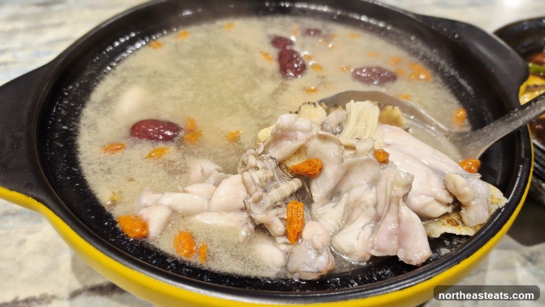 Chicken Soup with Goji Berries and Jujubes