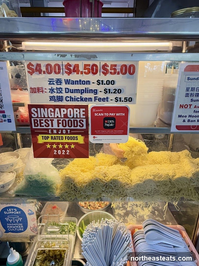 Hawker Stall Food Display