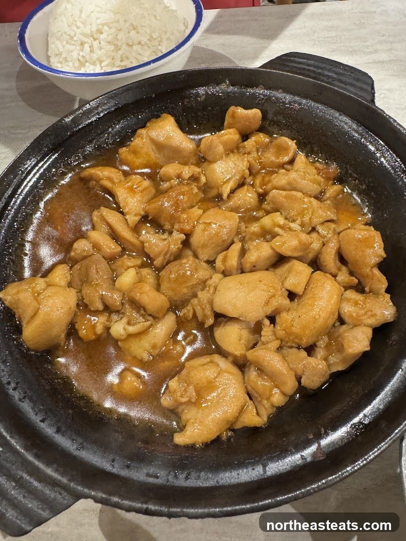 Sizzling Chicken with Rice