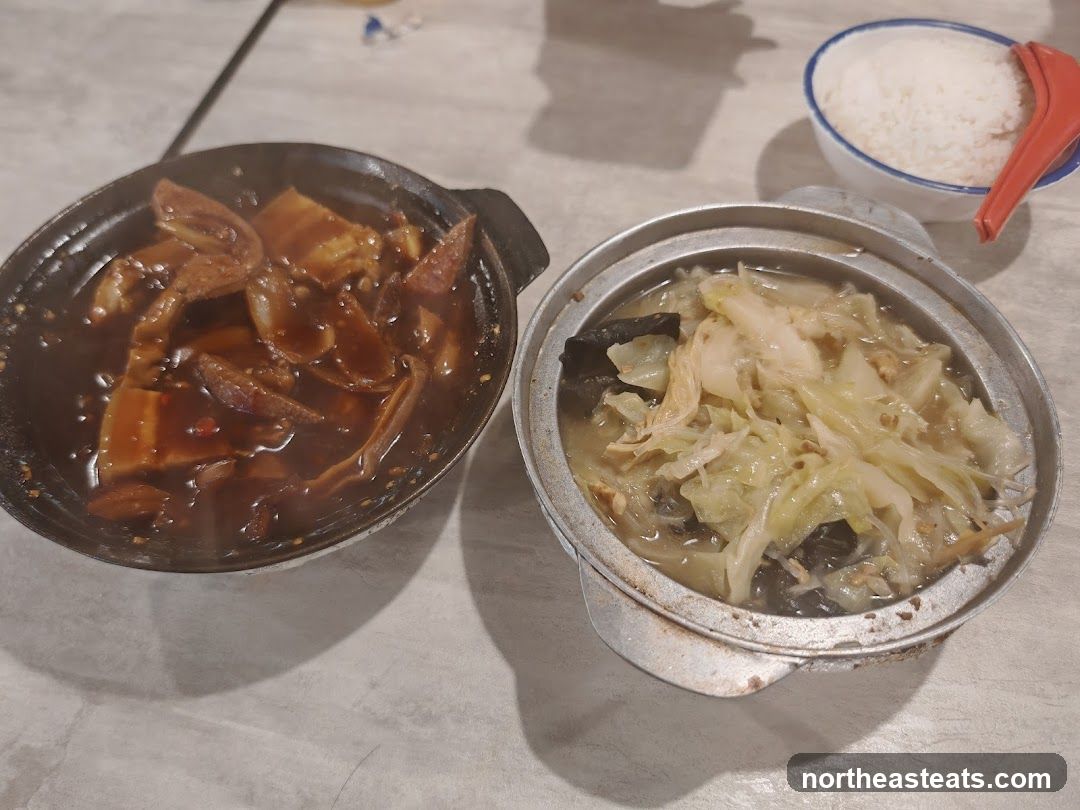 Braised Pork Belly and Cabbage Stew