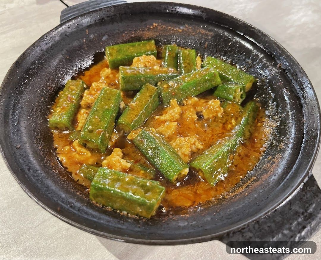 Okra with Minced Meat
