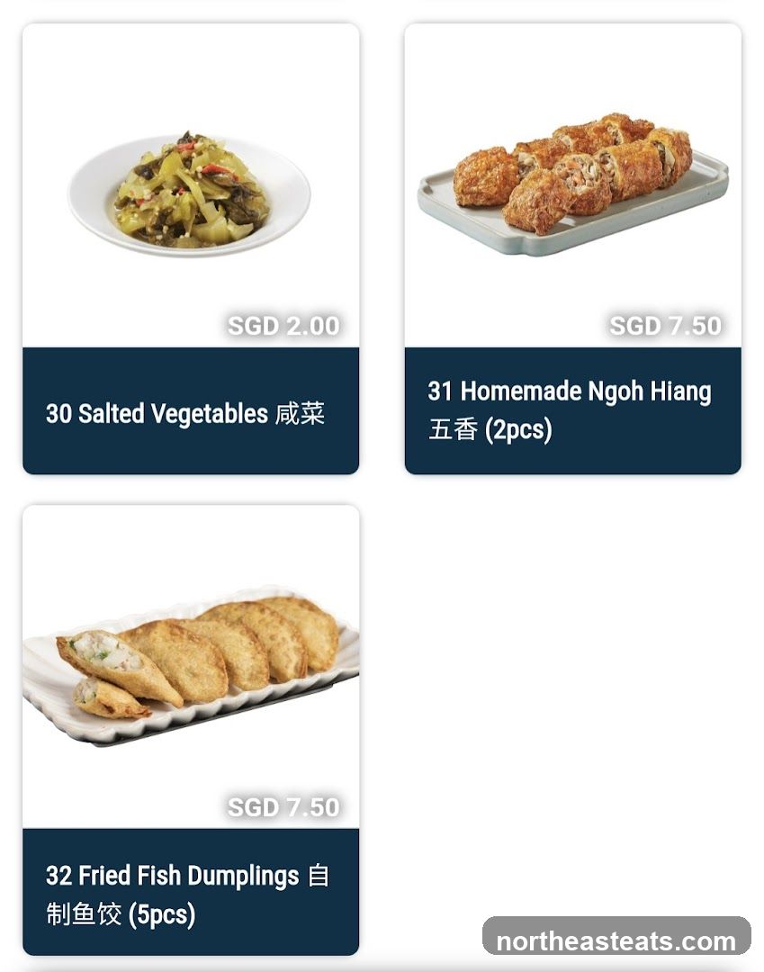 Menu Items