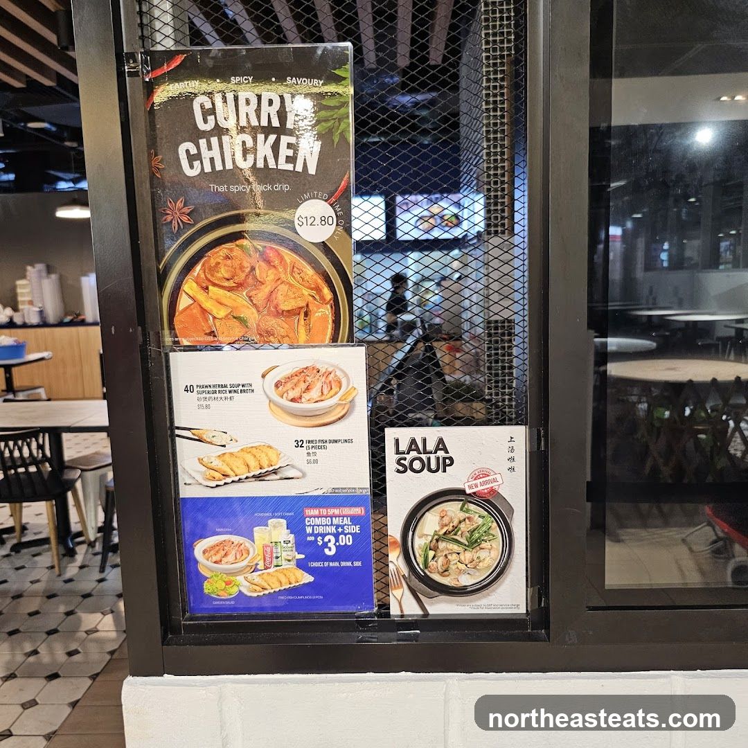 Food Menu Display