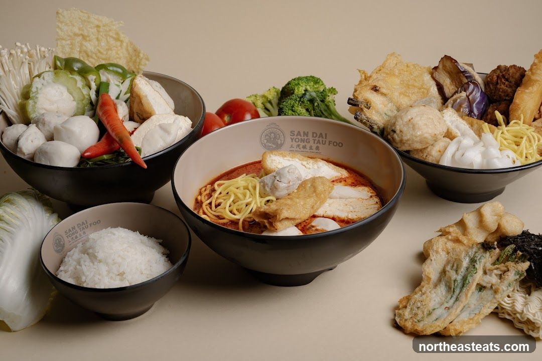 Yong Tau Foo Dishes