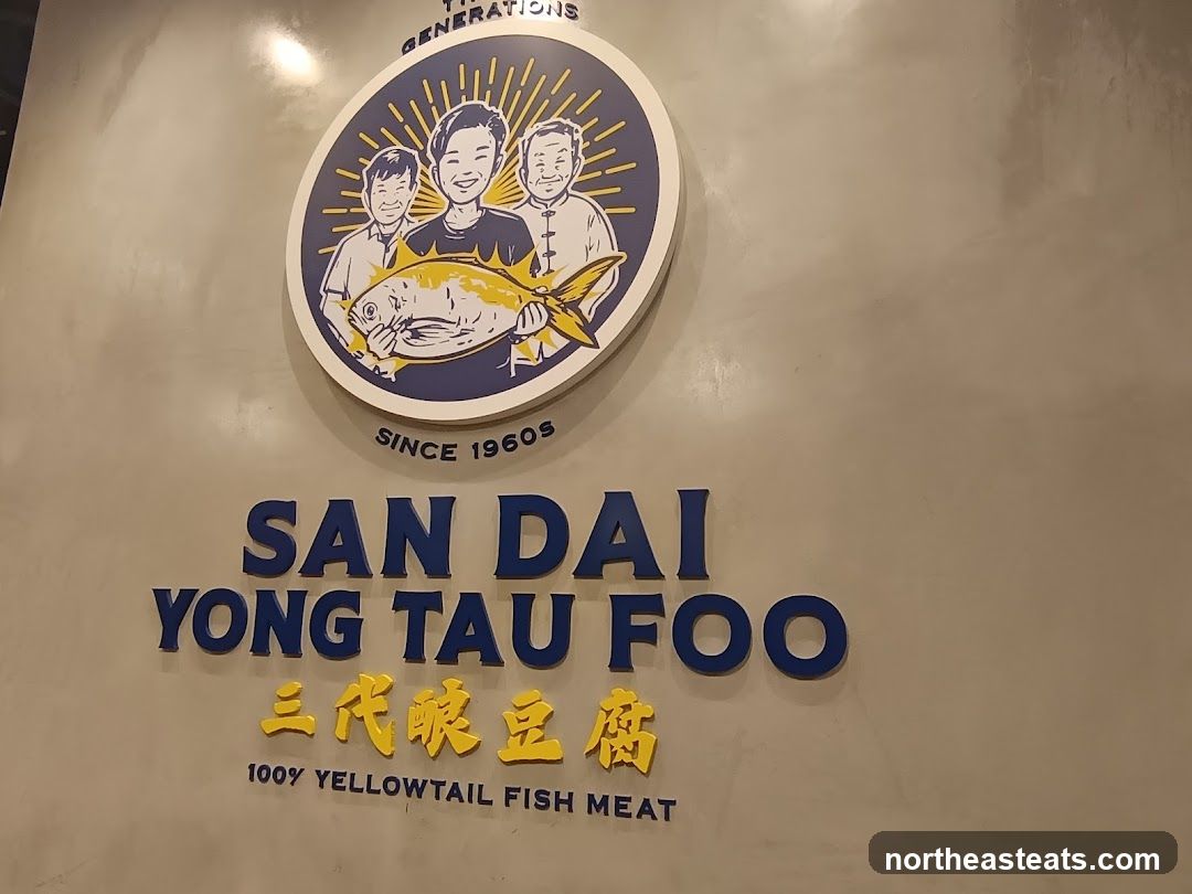 San Dai Yong Tau Foo Sign