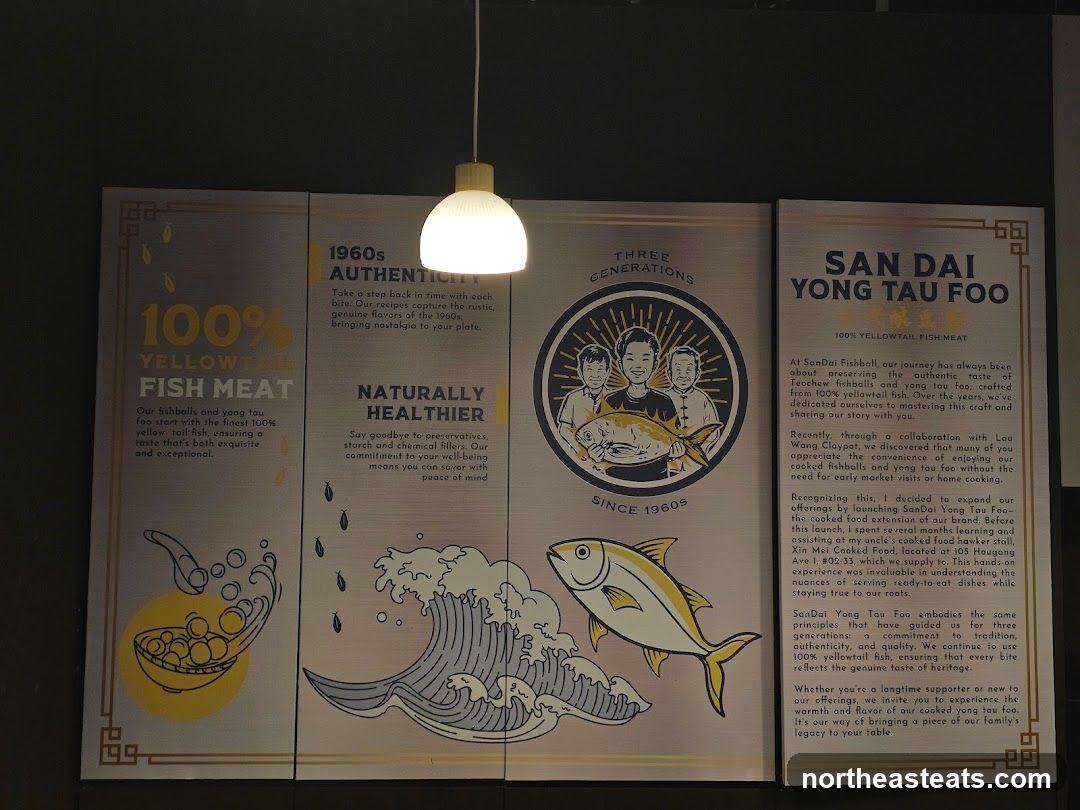 San Dai Yong Tau Foo Information Panels