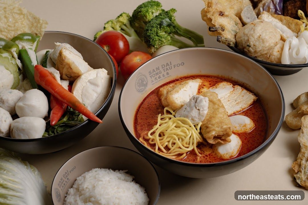 Curry Laksa with Tau Foo