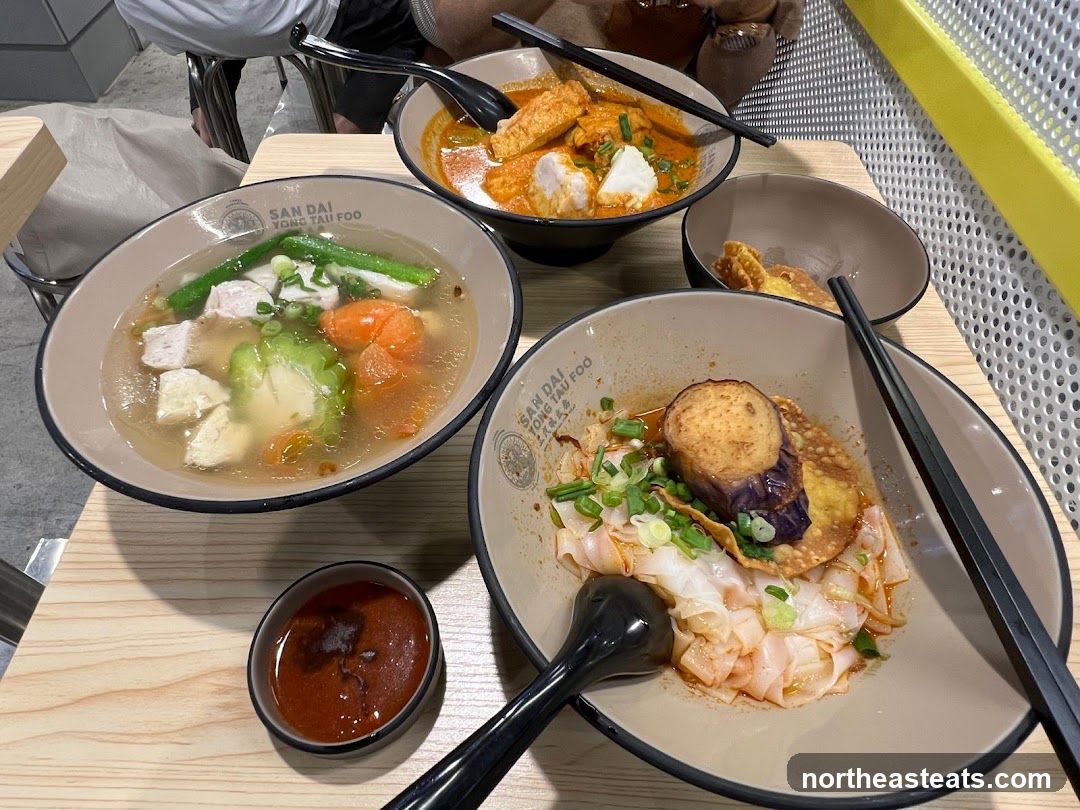 Yong Tau Foo Dishes