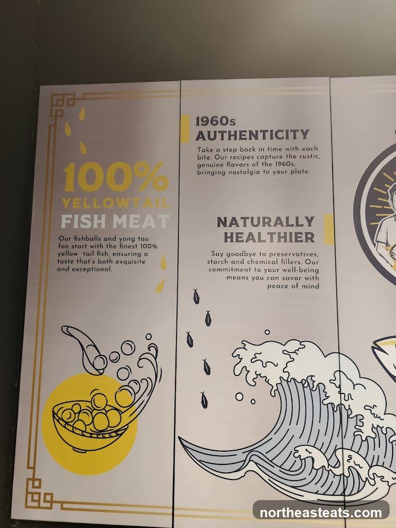 Food product information panel