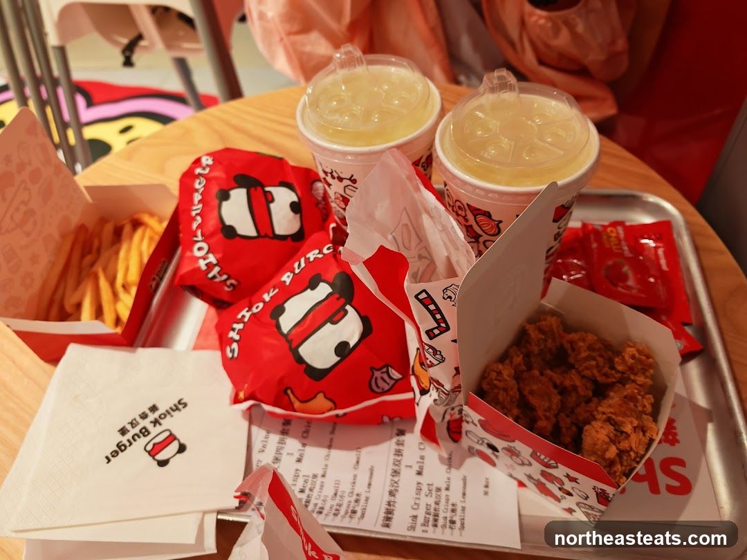 Shiok Burger Meal
