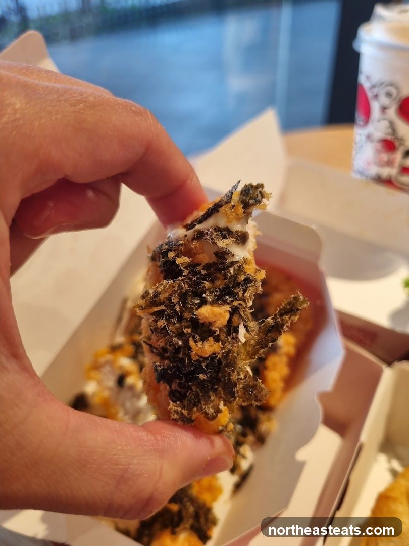 Fried Food with Seaweed