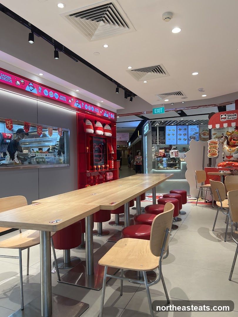 Shiok Burger Interior