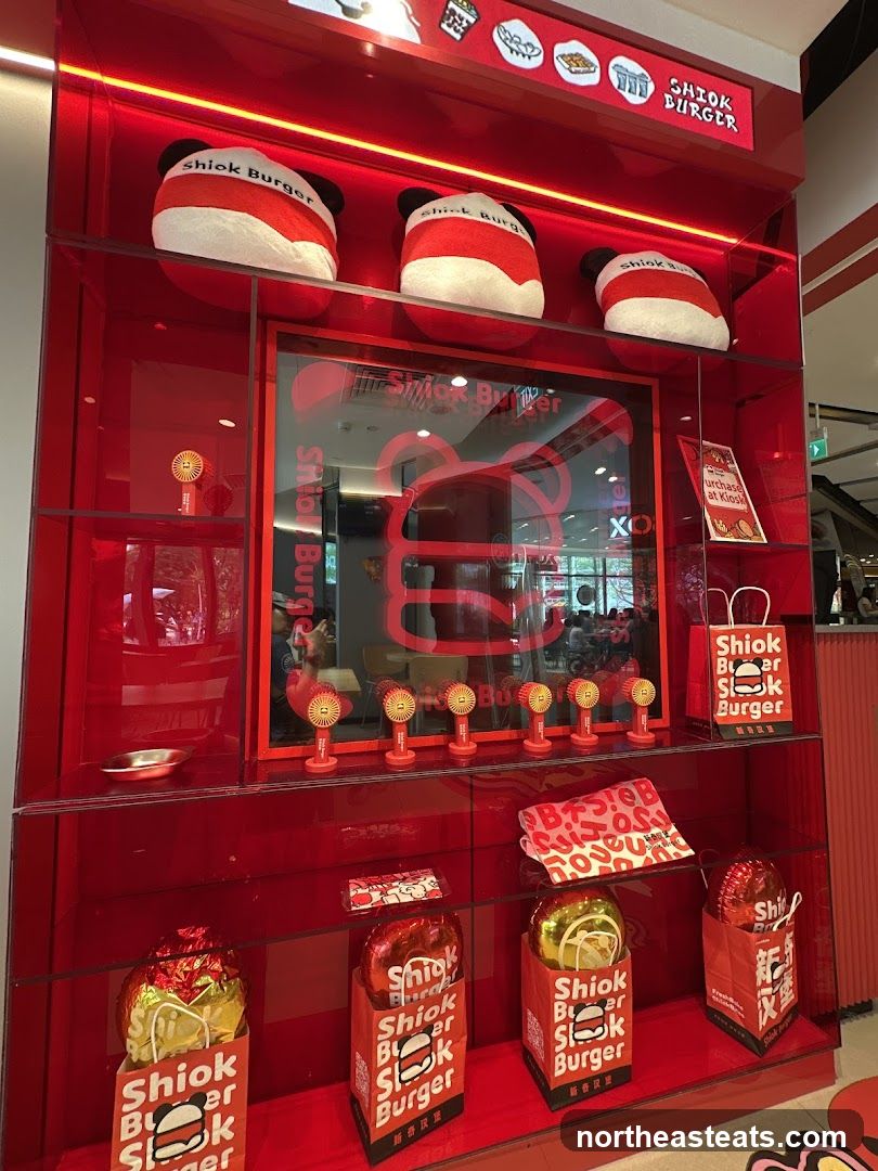 Shiok Burger Display