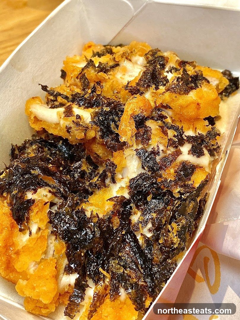 Fried Chicken with Seaweed