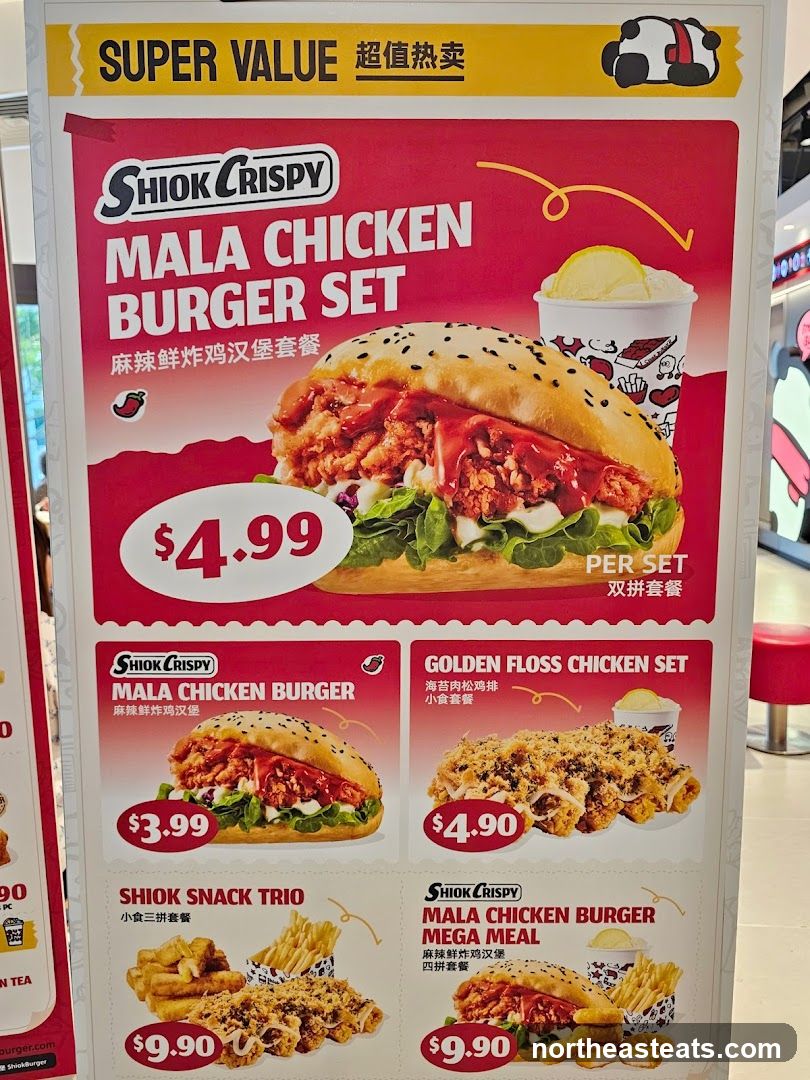 Shiok Crispy Menu