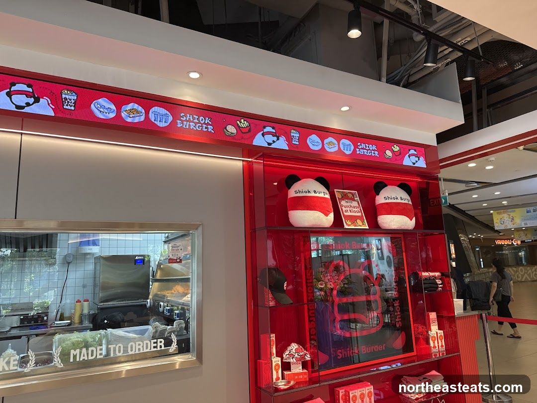 Shiok Burger Store Display