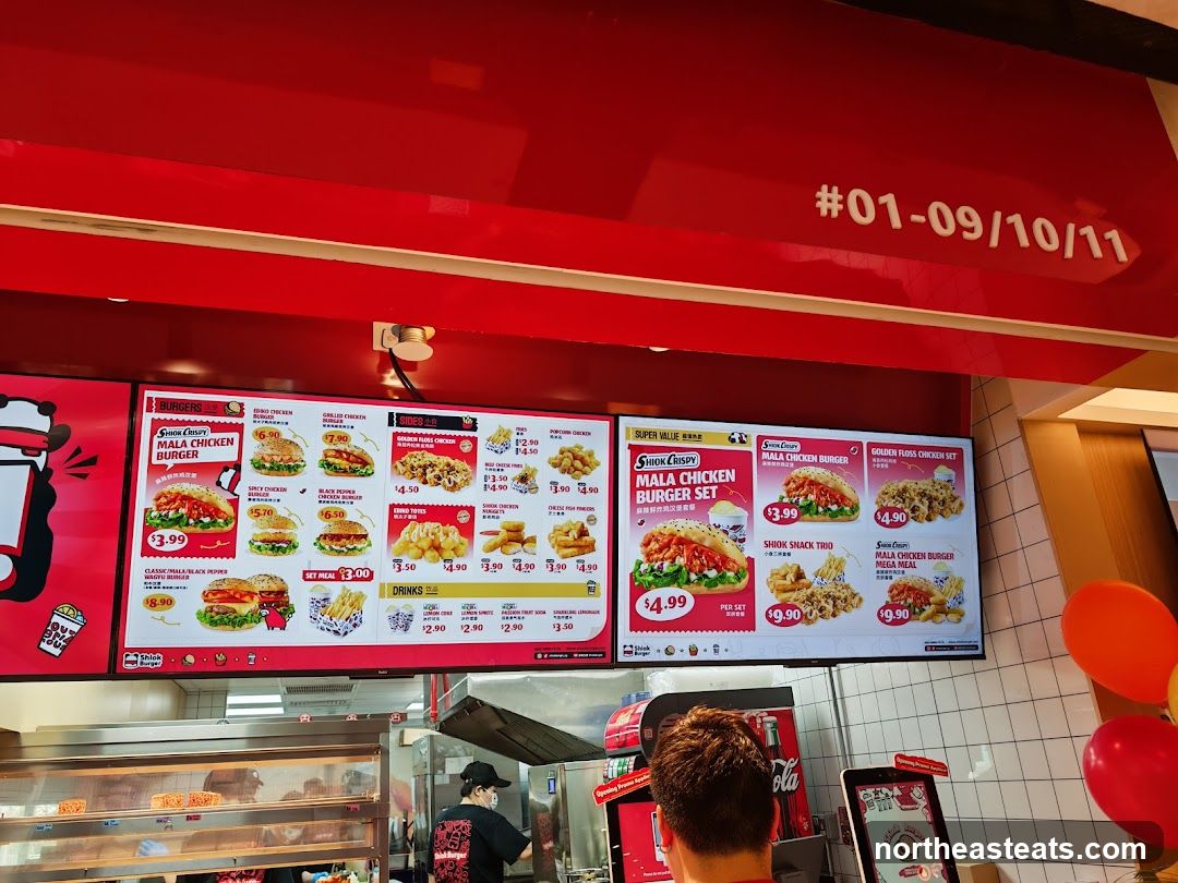 Shiok Crispy Menu