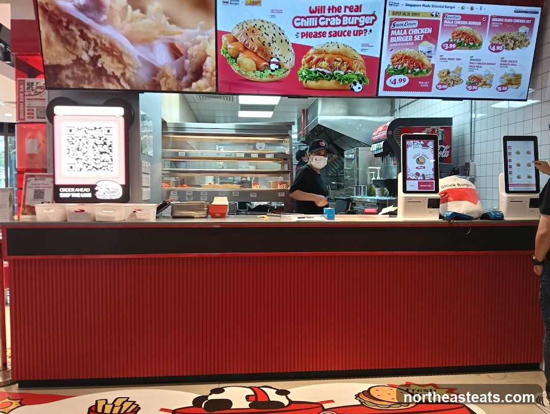 Fast Food Restaurant Counter