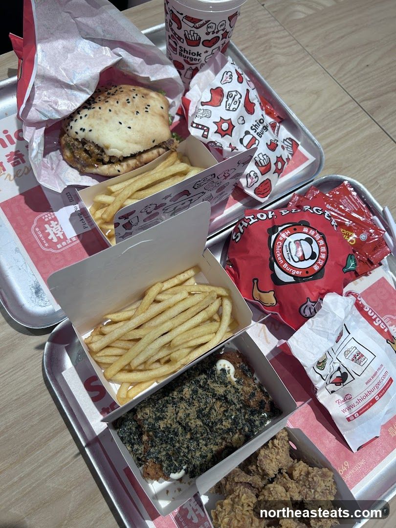 Shiok Burger Meal