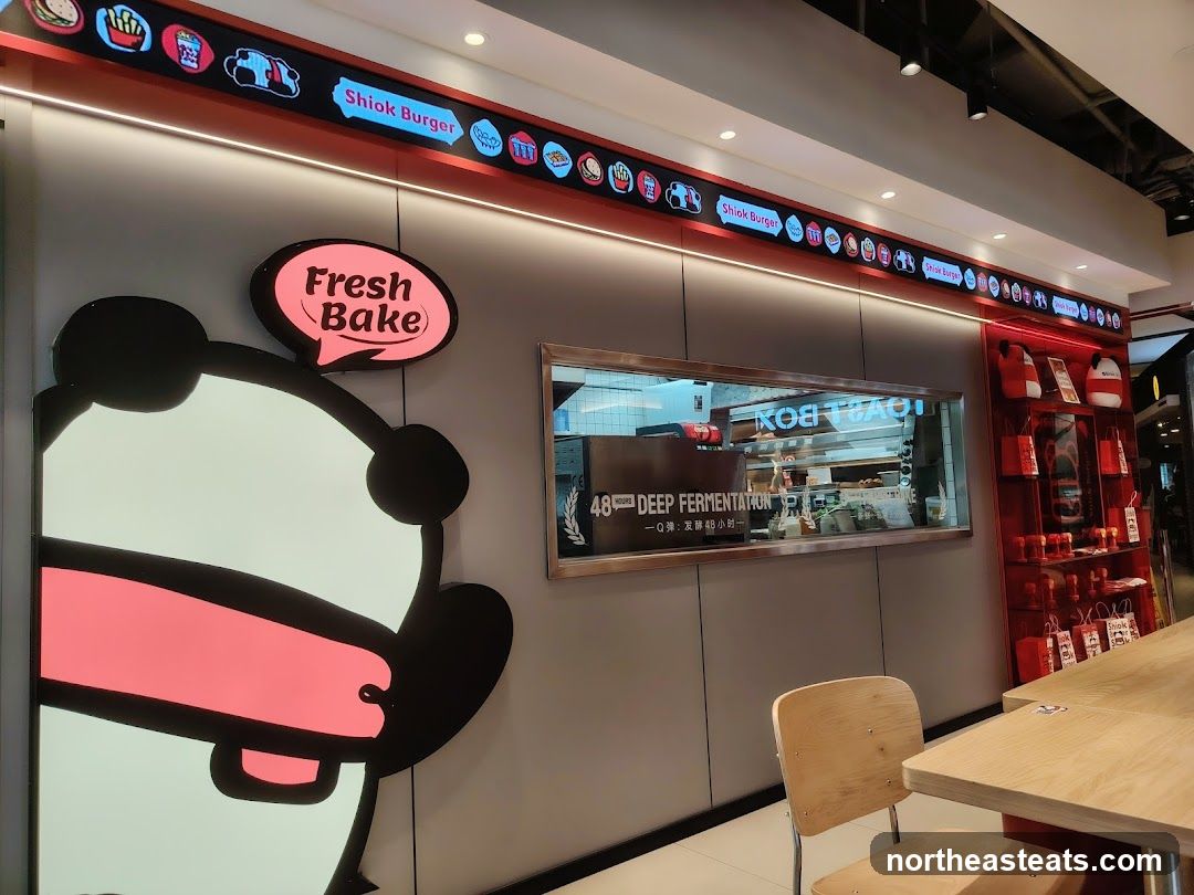 Burger Restaurant Interior
