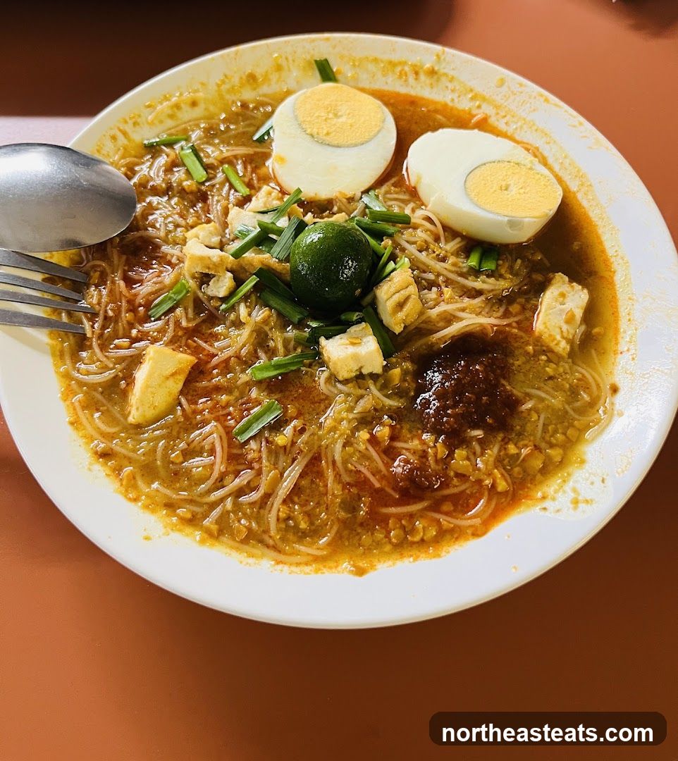 Noodle Soup with Egg and Tofu