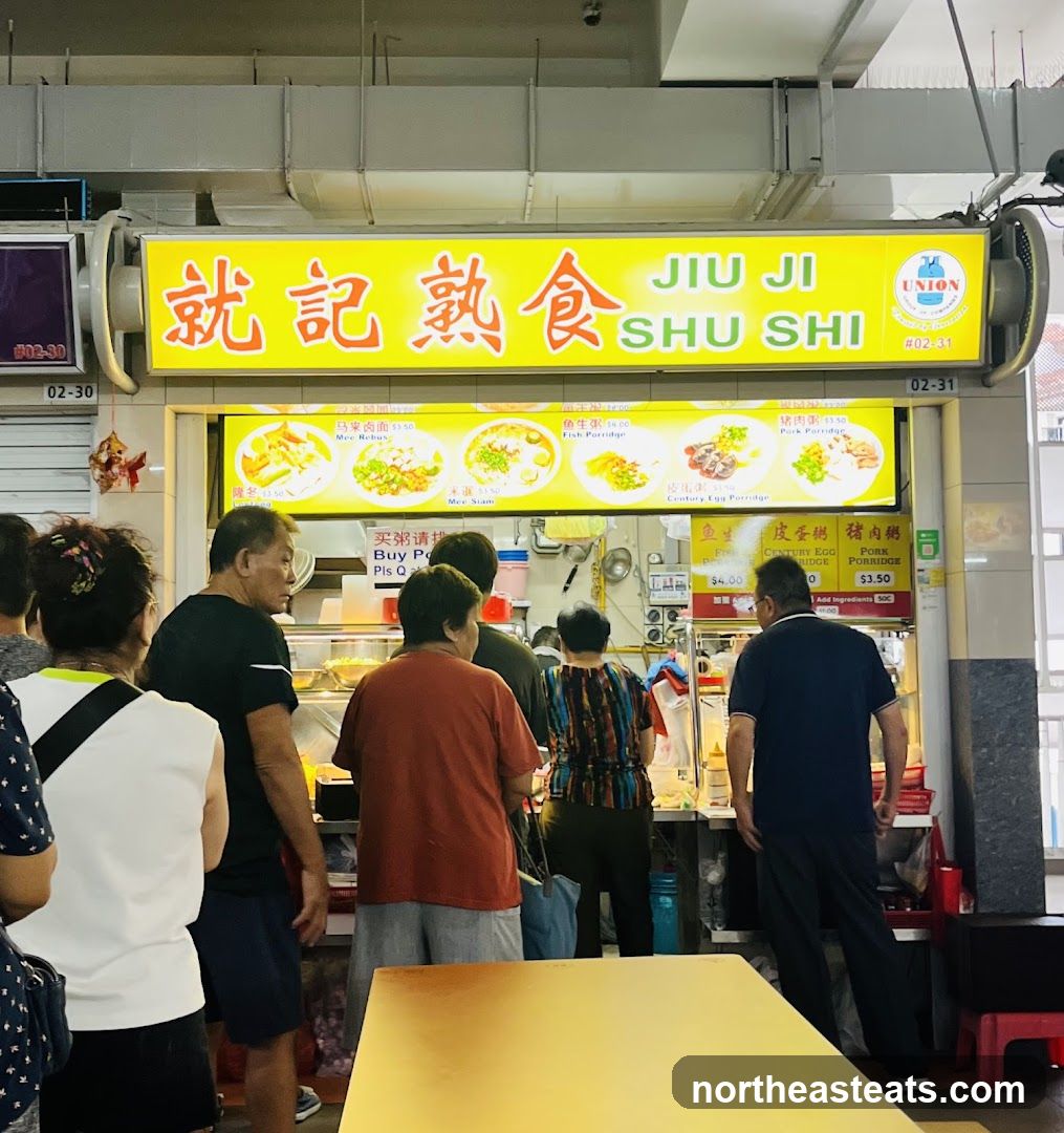 Jiu Ji Shu Shi at Hougang blk 105 food center.