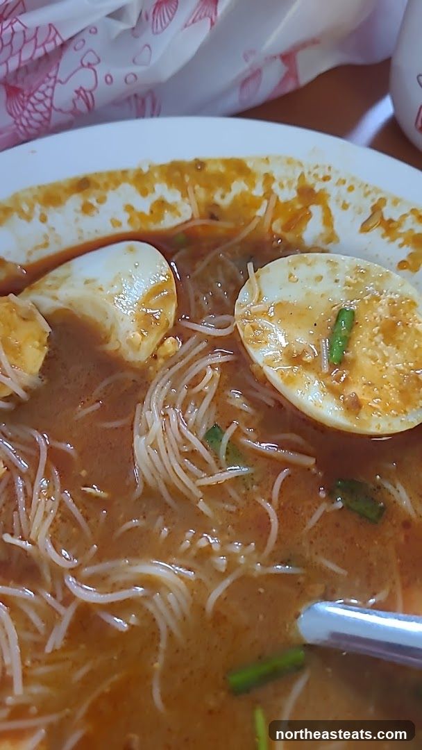 Noodle Soup with Eggs
