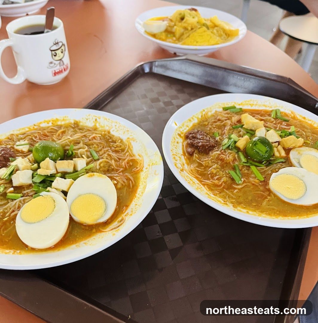 Noodle Soup and Coffee