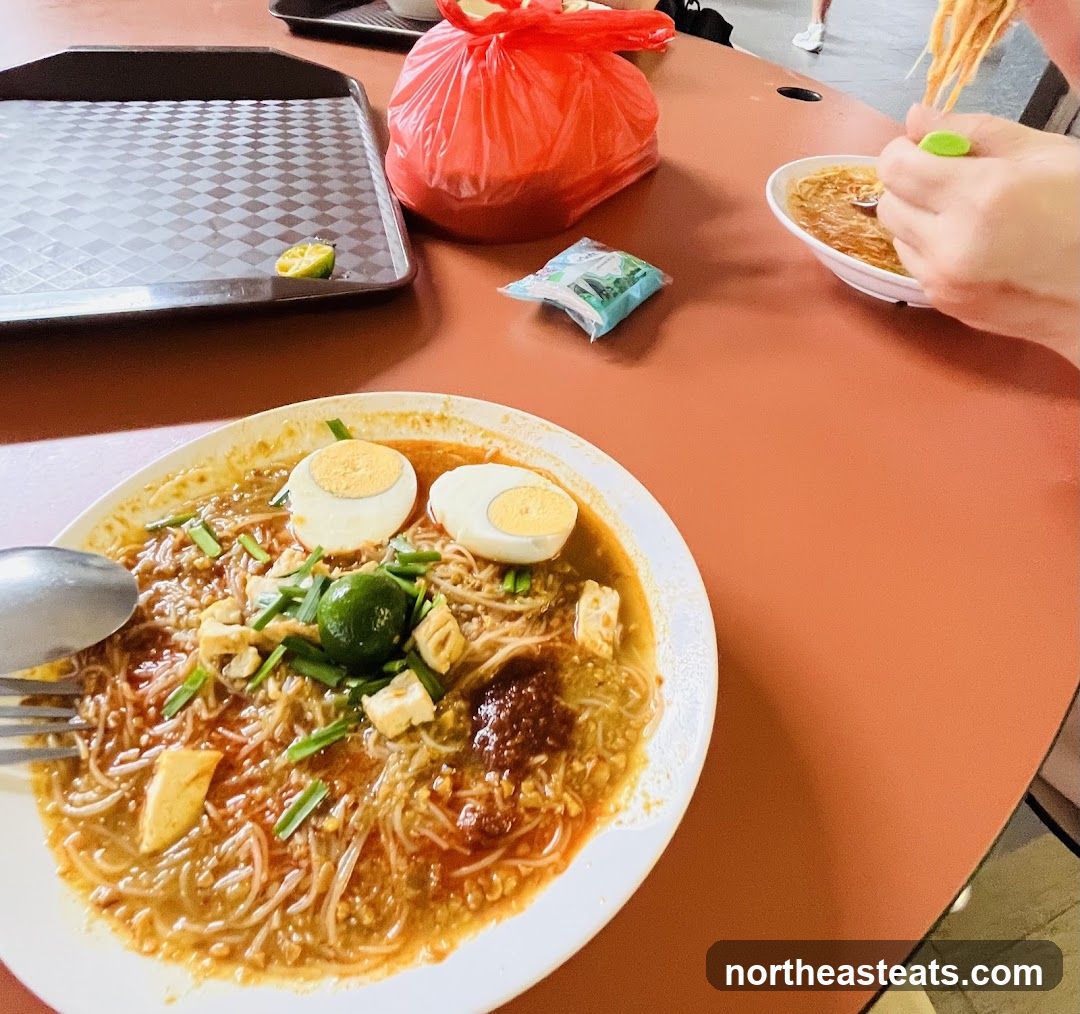 Noodles with Eggs and Lime