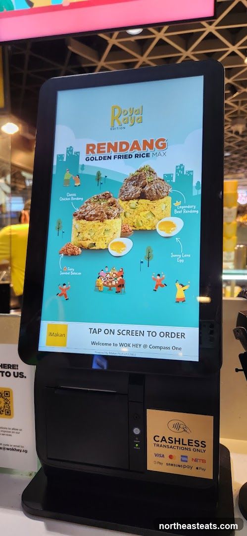 WOK HEY Self-Order Kiosk