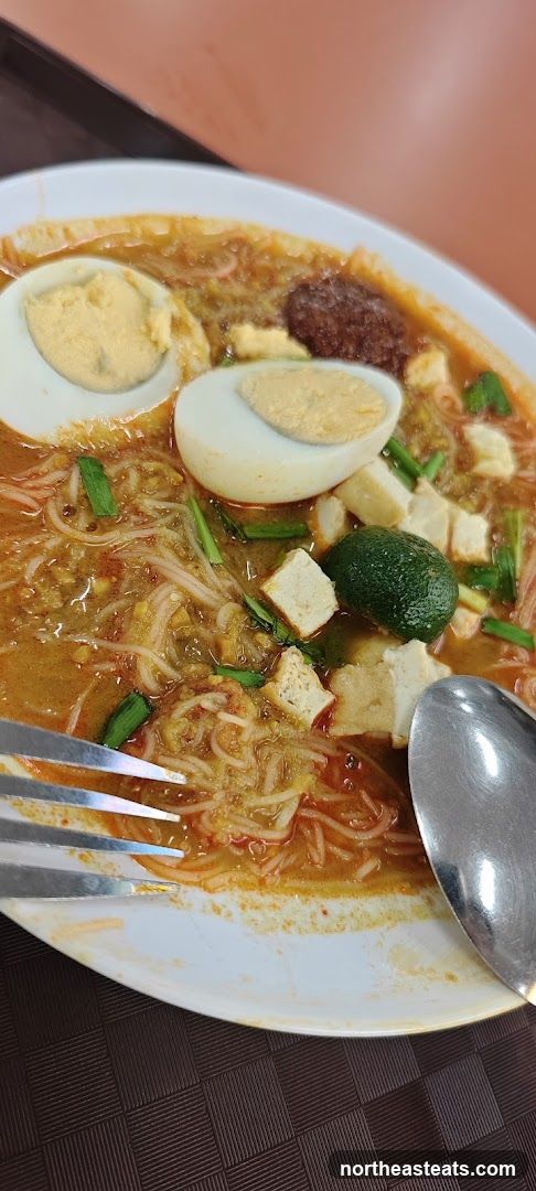 Laksa with Egg and Tofu