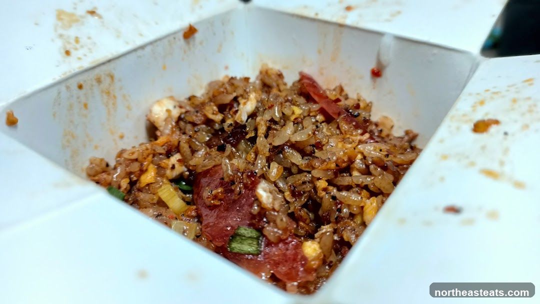 Fried Rice in Takeout Box