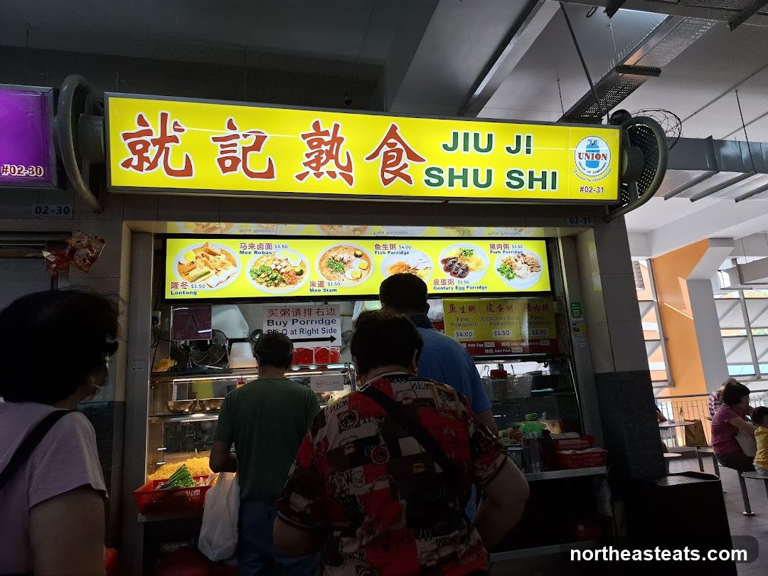 Jiu Ji Shu Shi at Hougang blk 105 food center.