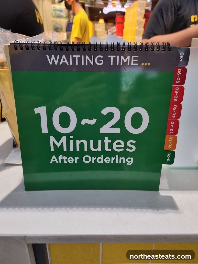 Waiting Time Sign