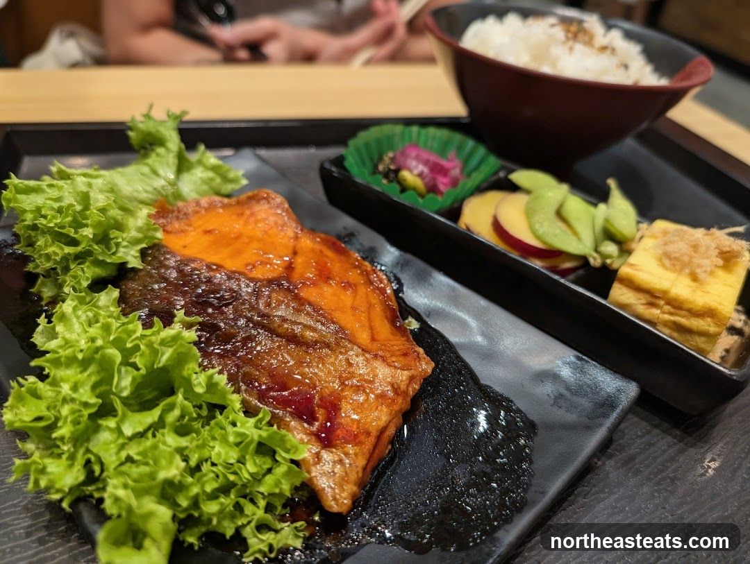 Teriyaki Salmon Bento