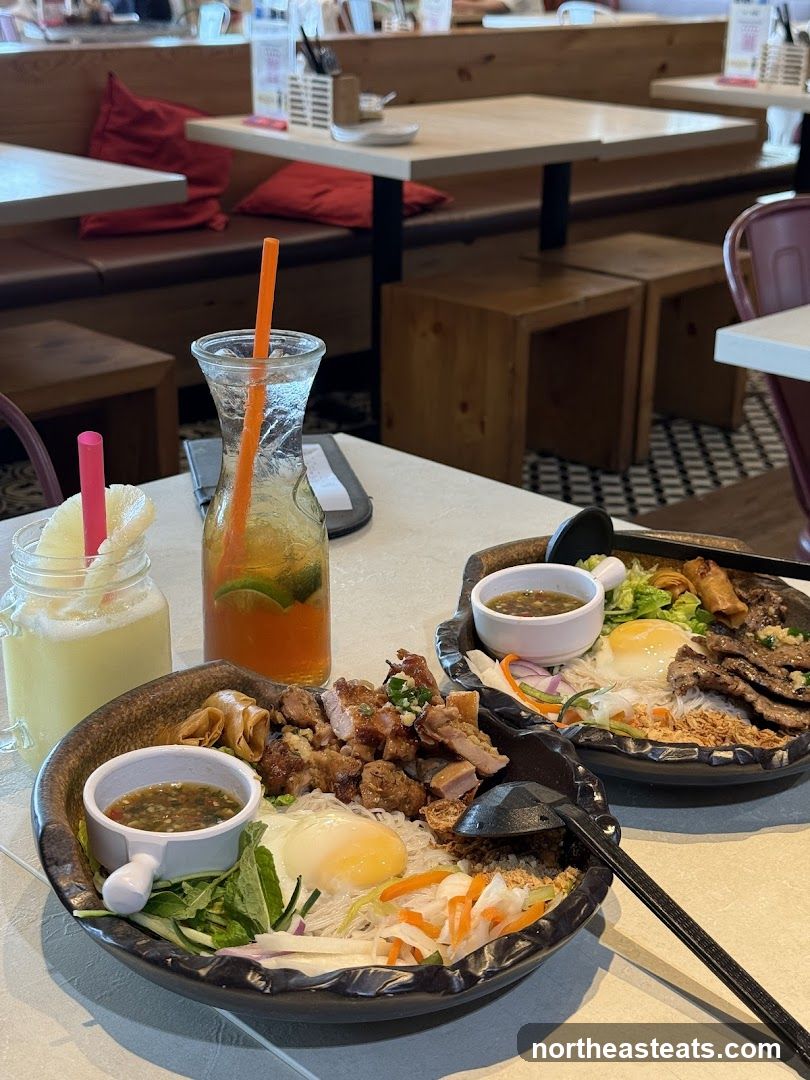Vietnamese Noodle Bowls and Drinks