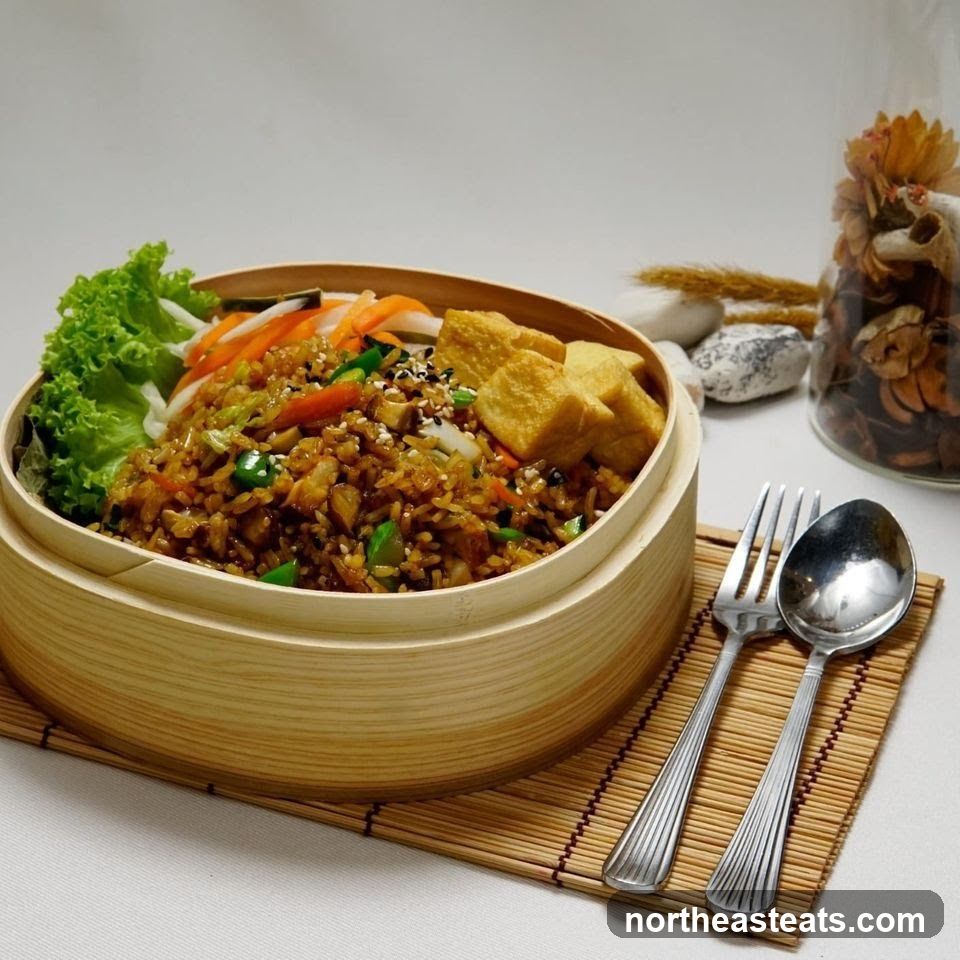 Fried Rice with Tofu and Vegetables